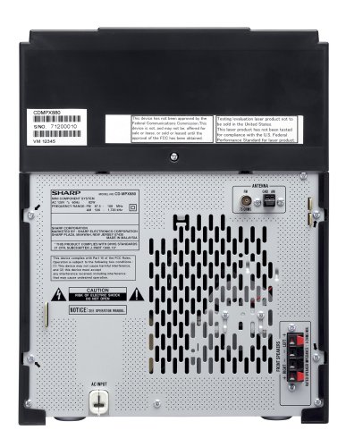 Sharp CDMPX880 Mini Component System With 250 Sale