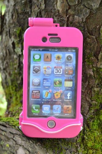 DriSuit DSEAPLI4HOP 004 Endurance Waterproof Case for iPhone 4/4s - 1 Pack - Carrying Case - Retail Packaging - Hot Pink