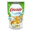 Cascade Actionpacs Dishwasher Detergent, Citrus Scent, 20-Count