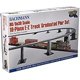 Bachmann Trains 18 PC. E-Z TRACK Graduated Pier Set (compatible with On30)