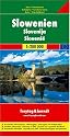 Slovenia: Touristische Informationen. GPS tauglich. Ortsregister mit Postleitzahlen