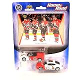 OTTAWA SENATORS 2007-08 NHL Diecast Home & Road Charger & Corvette 2 Pack with Team Card by Upperdeck