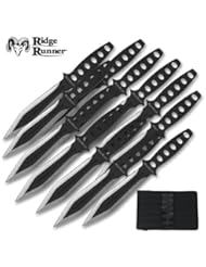 Ridge Runner 12 Piece Tornado Throwing Knives