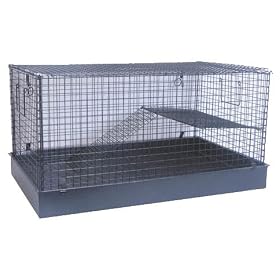 Ferret Chinchilla Rat Degu Ferret Flatpack Black Cage