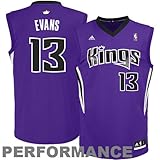Adidas Sacramento Kings Tyreke Evans Youth (Sizes 8-20) Revolution 30 Replica Road Jersey Small