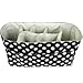 KF Baby Diaper Bag Insert Organizer (14 x 6.4 x 8 inch, Black) + Diaper Changing Pad Value Combo