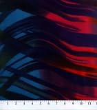 Purple/Red/Yellow Stripes Blizzard Fleece