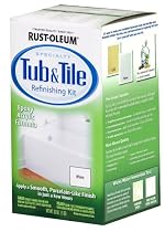 Rust-Oleum 7860519 Tub And Tile Refinishing 2-Part Kit, White