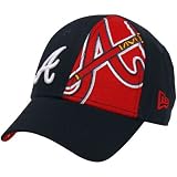 MLB New Era Atlanta Braves Toddler Big Mascot Hat - Navy Blue