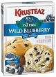Krusteaz Wild Blueberry Supreme Muffin Mix, Fat Free, 17.5-Ounce Boxes (Pack of 12)