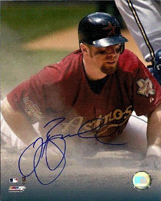 Autographed/Hand Signed 8x10 Photo Jeff Bagwell Houston Astros