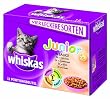 Whiskas Multipack 12x100g Junior in Sauce, 1er Pack (1 x 1.2 kg)