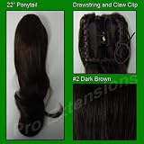 #2 Dark Brown Ponytail - 891023