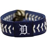 MLB Detroit Tigers Team Color Baseball Bracelet