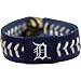 MLB Detroit Tigers Team Color Baseball Bracelet