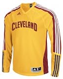 Adidas Cleveland Cavaliers On-Court Long Sleeve Shooting Shirt Large