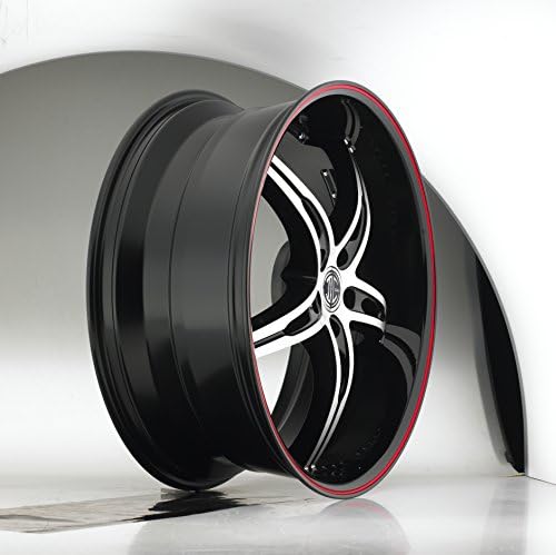 Fiero by 2Crave No.14 Gloss Black Wheel with Machined Face// (22x9"/5x112mm)