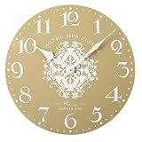 IDEA LABEL ヨーロピアンウォールクロック ブラウン LCW062-BR 2190481/