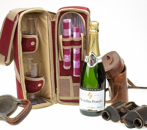 CHAMPAGNE PICNIC COOL BAG AT THE RACES