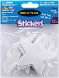 Foam Stickers 12/Pkg-Stars Glow In The Dark