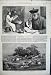 1861 Scene Auvergne Sheep Lantern Painter Occidentalist