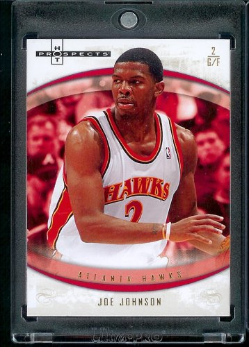 2007-08 Fleer Hot Prospects # 11 Joe Johnson Atlanta Hawks Basketball Card