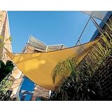 16'5 Triangle Shade Sail in Desert Sand