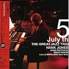 Click here to buy July 5th-Live at Birdland N.Y. by  Great Jazz Trio, Hank Jones, John Patitucci, and Omar Hakim .