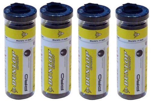 Dunlop Pro Squash Balls - Dozen Balls
