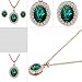 [Retro Series] Yoursfs Kate Middleton Diana Style Stud Earring and Pendant Necklace