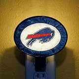 Buffalo Bills Art Glass Night Light