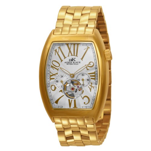 Adee Kaye Mens AK6229-MG Steel Watch