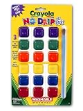 Crayola No-Drip Gel Paint W/Brush