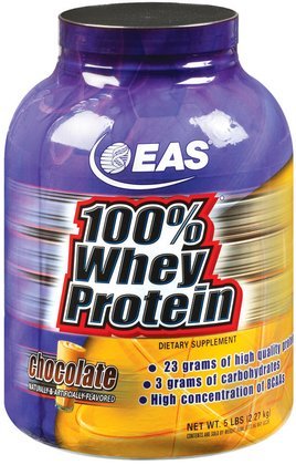 EAS Myoplex 100% Whey Protein, Chocolate, 5 lbs, 75 Servings