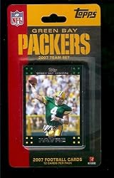 Topps NFL Football Cards 2007 Green Bay Packers Team Set