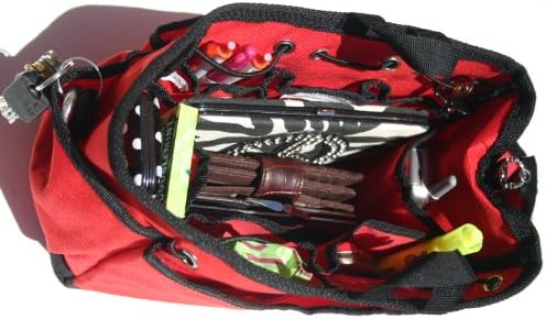 KWIKI Purse Insert Organizer LARGE Red by BagnBasket