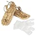 1 Pair Lightweight Cosplay Bleach Straw Sandals Slipper Shoes For Anime fans