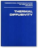 Thermal Diffusivity (Thermophysical Properties of Matter, Vol. 10)