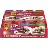 Purina ALPO Prime Cuts In Gravy With Beef/Lamb and Rice Variety Pack Wet Dog Food, 13.2-Ounce Can, 12 Count