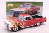 Exact Detail Replicas 1965 El Camino with Flames, Limited Edition 1/18th Scale Die Cast
