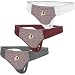Nfl Washington Redskins Women's Mystic Memory Thong - Set Of 3 Size: Medium