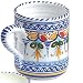  Hand Painted Extra Large Ceramic Mug by La Tienda