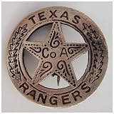 Old West Texas Ranger Co A Company a Obsolete Police Law Badge