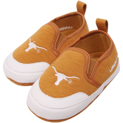 Texas Longhorns Infant Burnt Orange Pre-Walk Shoes (2)