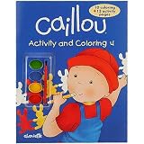 51ssLzpmS2L. SL160  Caillou Activity and Coloring Book 4