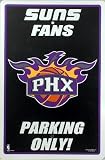 Phoenix Suns Fan Parking Only Sign NBA Licensed