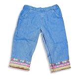 Mulberribush - Toddler Girls Denim Pant, Blue