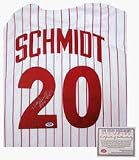 Mike Schmidt Philadelphia Phillies MLB Autographed Authentic Style Home White Baseball Jersey with
