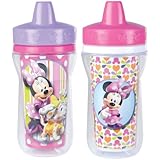 The First Years 2 Pack 9 Ounce Insulated Sippy Cup, Minnie Mouse