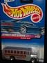 Street Art Series #4 School Bus Silver With Back Door 5-Hole Wheels #952 Mint